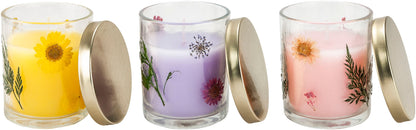 Duftkerzen im Glas "Blossom" 3er-Set