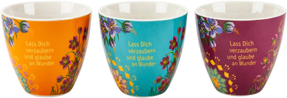 Becher "Das Leben ist schön!" 3er-Set
