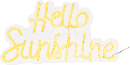 LED-Schriftzug "Hello Sunshine"