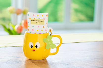 Geschenkset Tasse "Küken" mit Schokolade