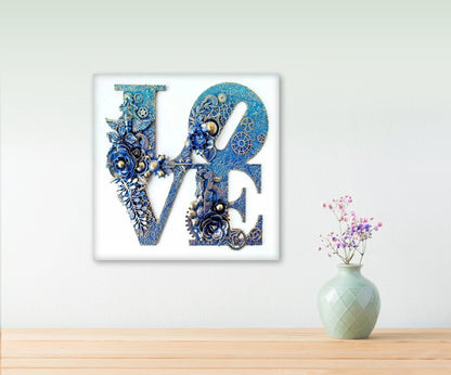 Diamond Painting "Love" 40 x 40 cm