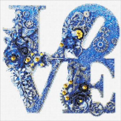 Diamond Painting "Love" 40 x 40 cm