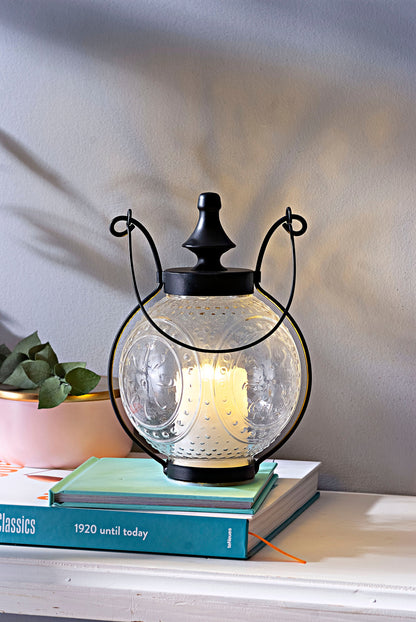 Laterne "Nostalgia" mit LED-Kerze