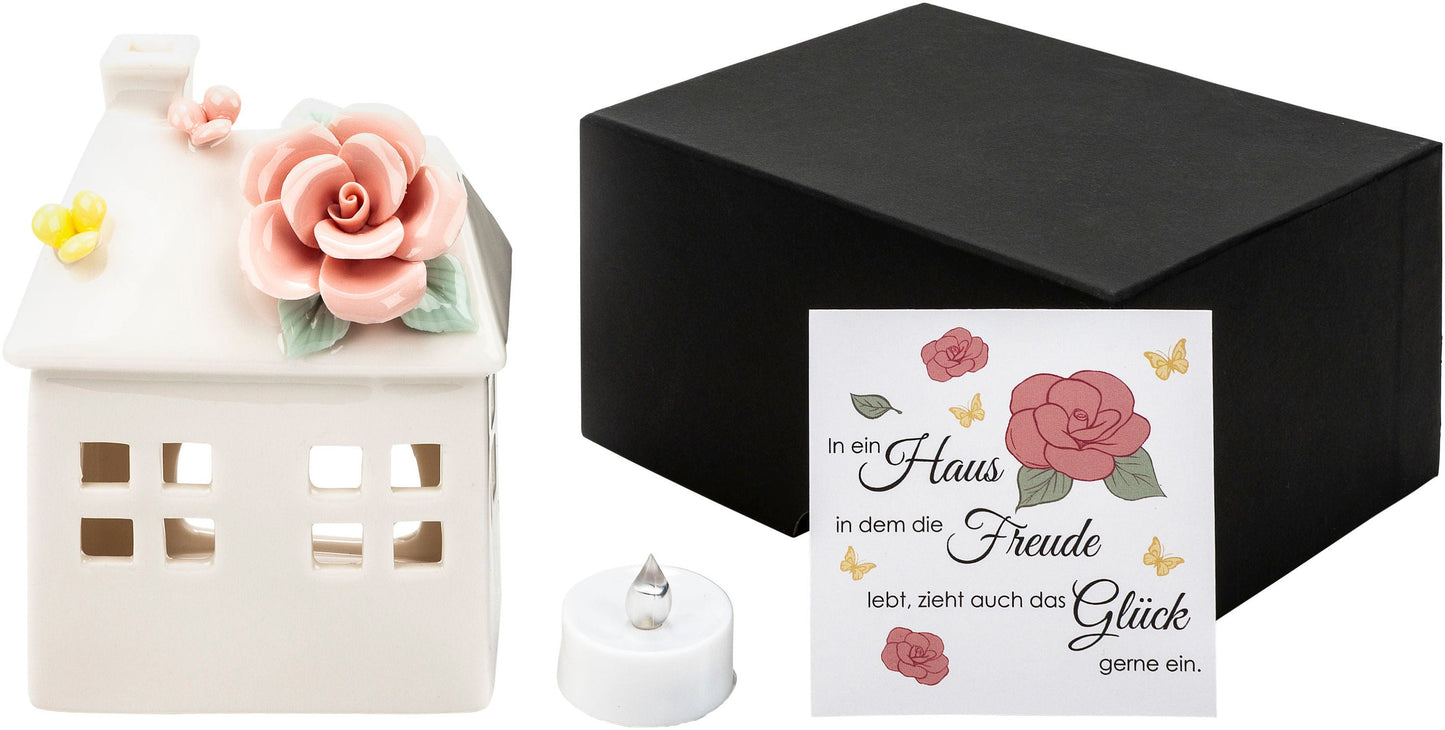 Geschenkset "Dekohäuschen" 10 x 13 cm