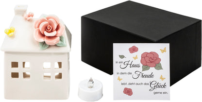 Geschenkset "Dekohäuschen" 10 x 13 cm