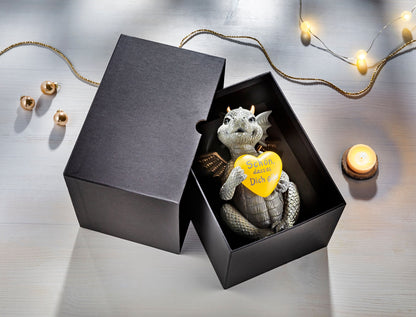 Drache "Kani" mit LED-Herz