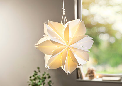 LED-Hängedeko "Fleur" 45 cm