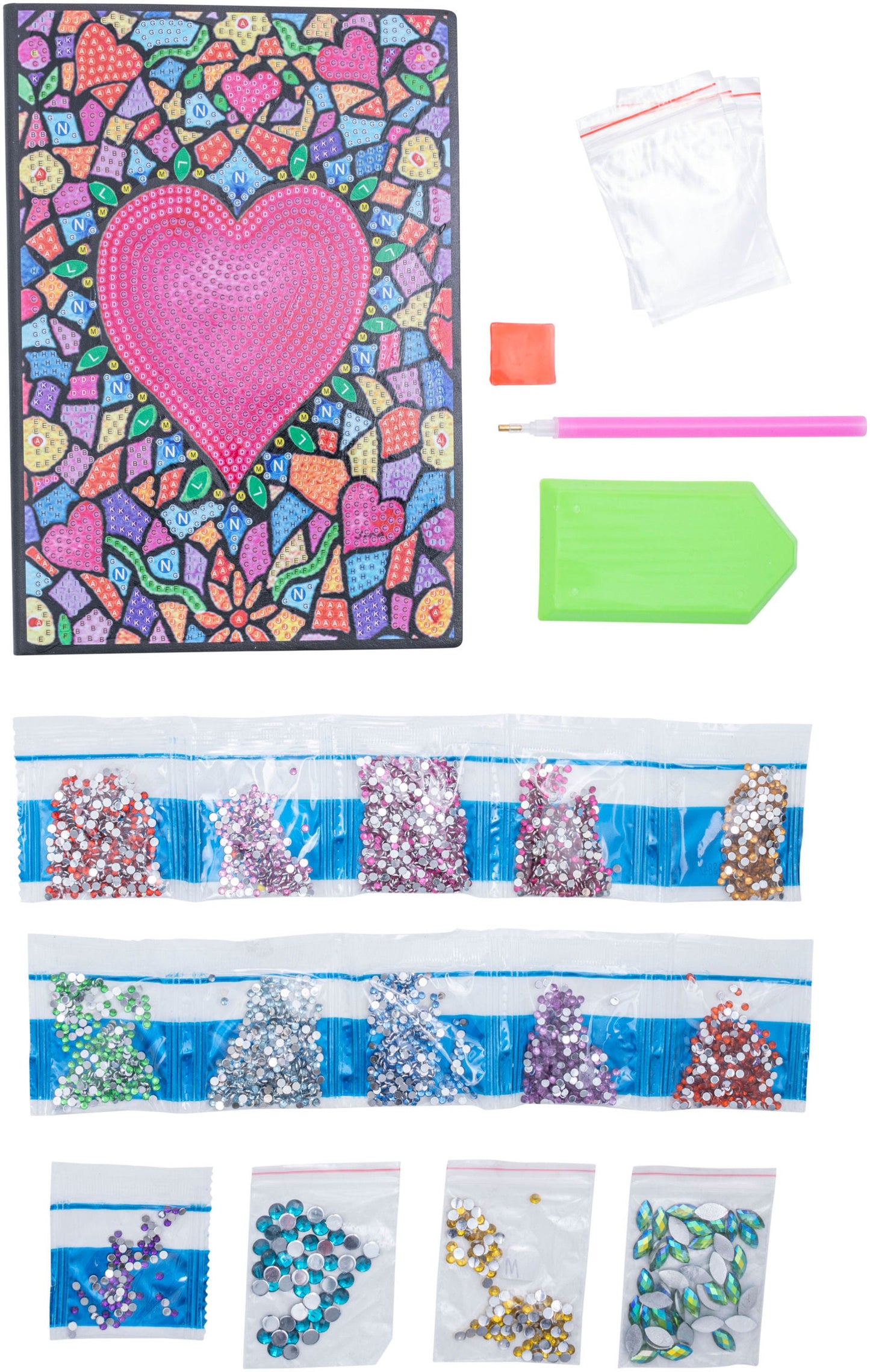 Diamond Painting Notizbuch "Sweetheart" DIN A5