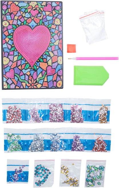 Diamond Painting Notizbuch "Sweetheart" DIN A5