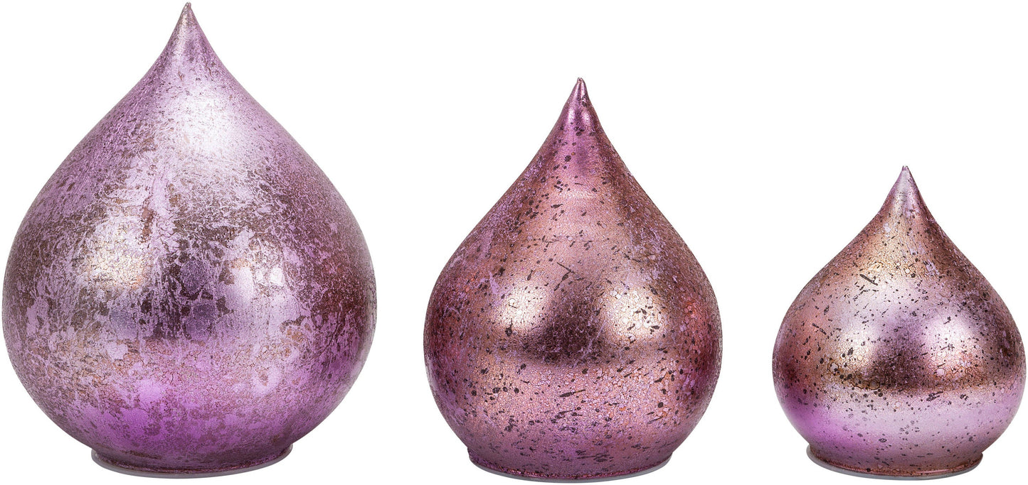 LED-Dekoleuchten "Goccia" 3er-Set