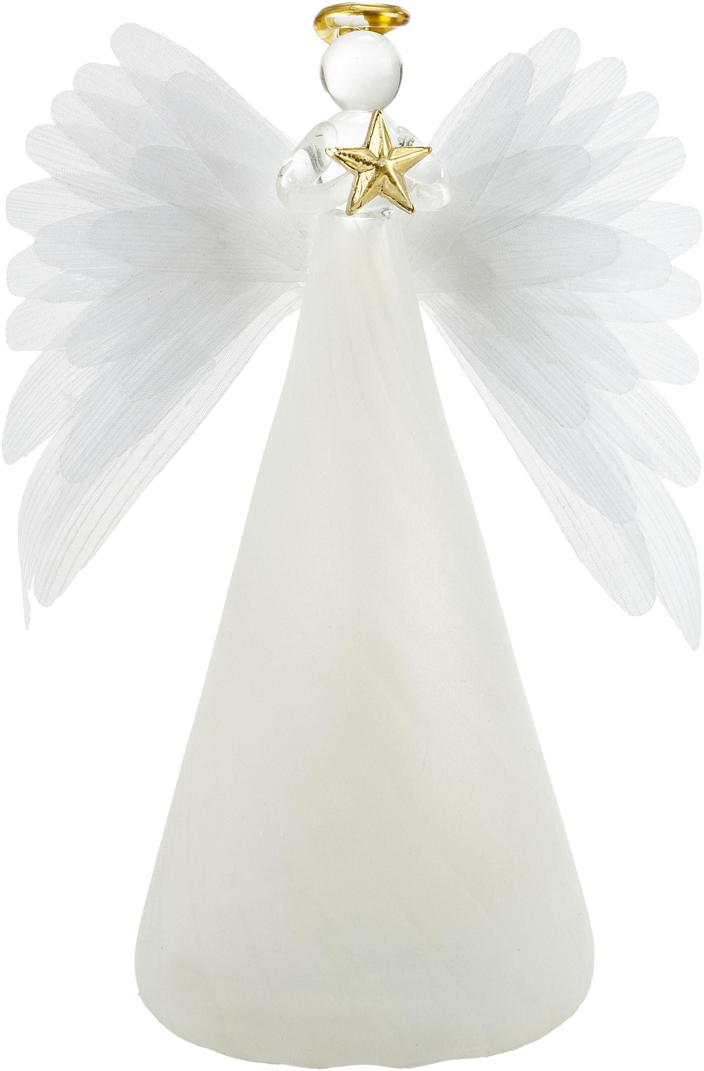 Geschenkset LED-Engel "Grazia" mit Grusskarte