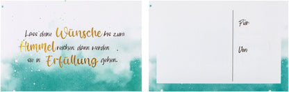 Geschenkset LED-Engel "Grazia" mit Grusskarte