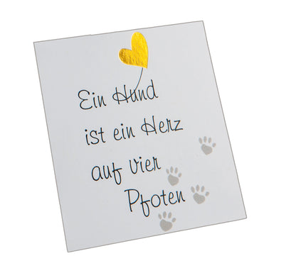 Geschenkset LED-Hund "Pauli"