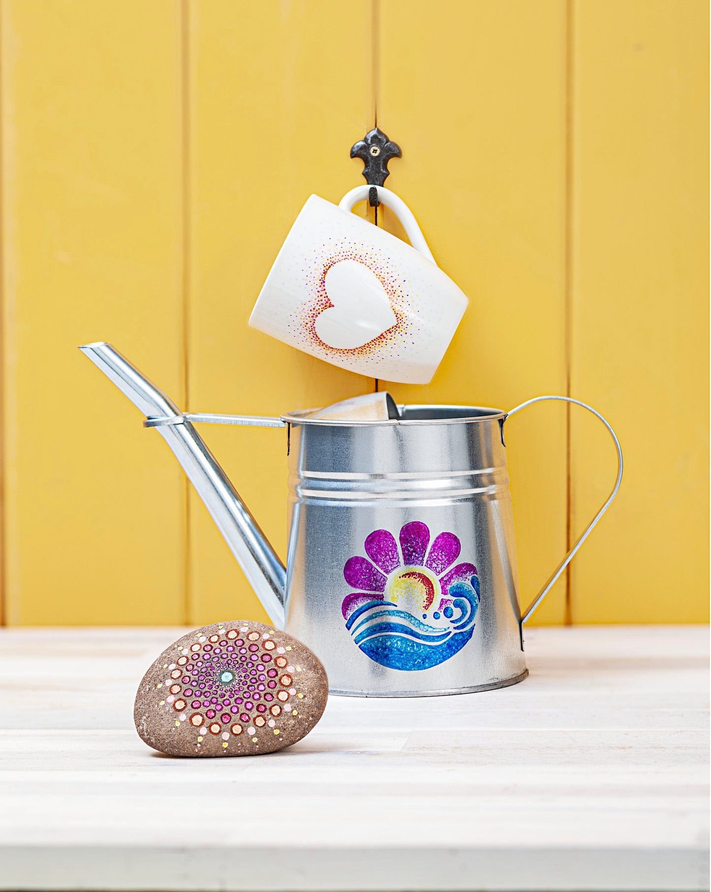 Permanent-Marker "Wiesenblumen" in Metallbox, 20-teilig