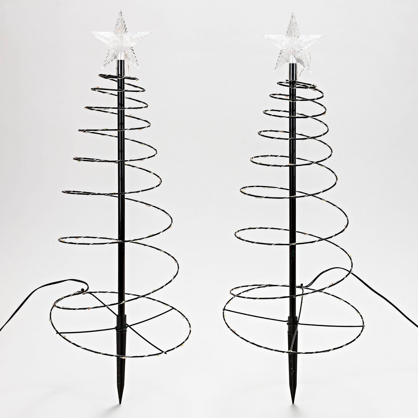 LED-Gartenstecker "Rivolto" 2er-Set