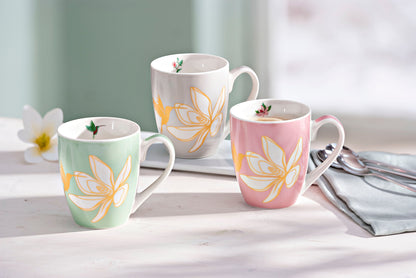 Tassen "Magnolie" 3er-Set