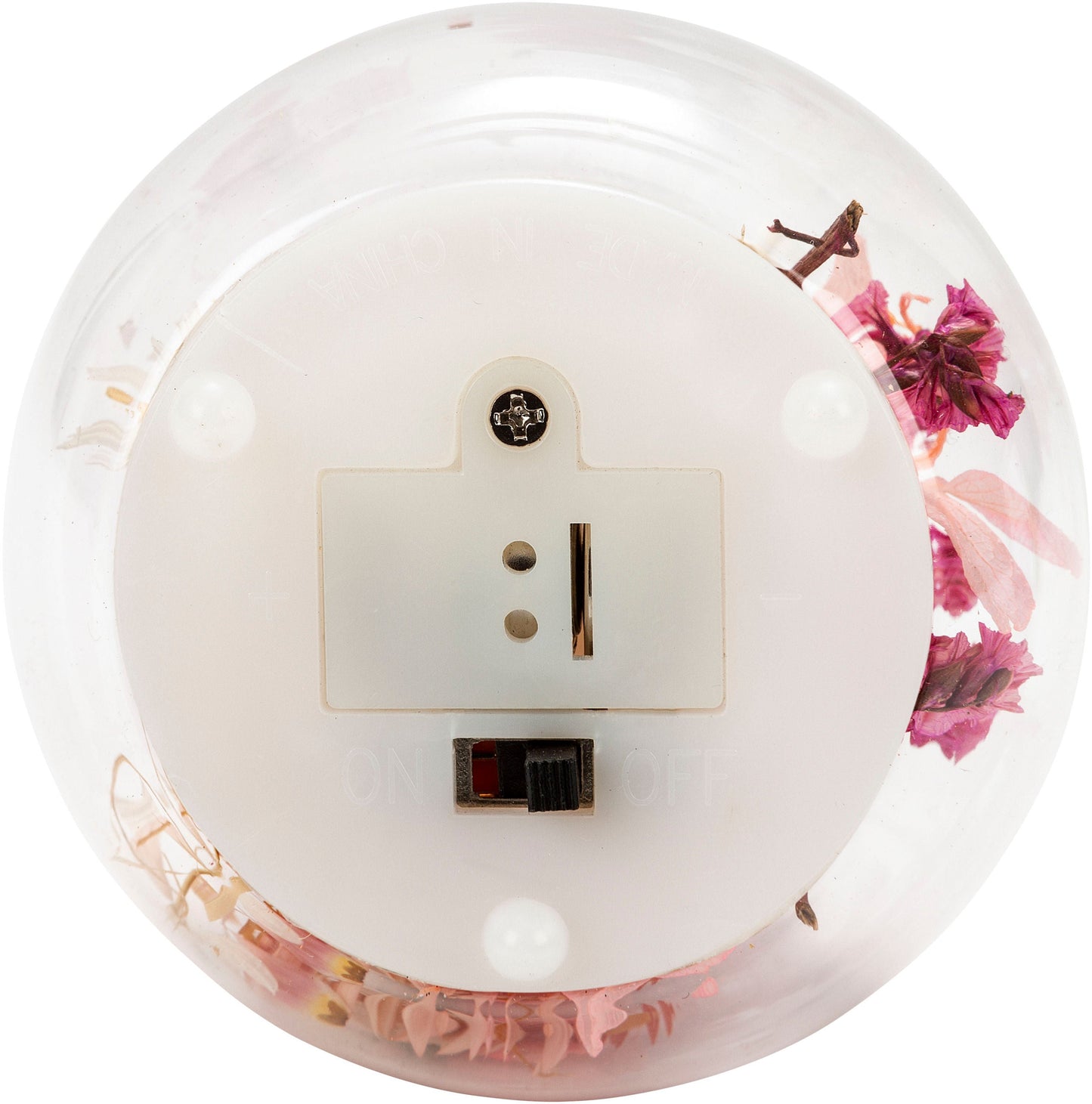 LED-Dekohänger "Little Fleur" aus Glas