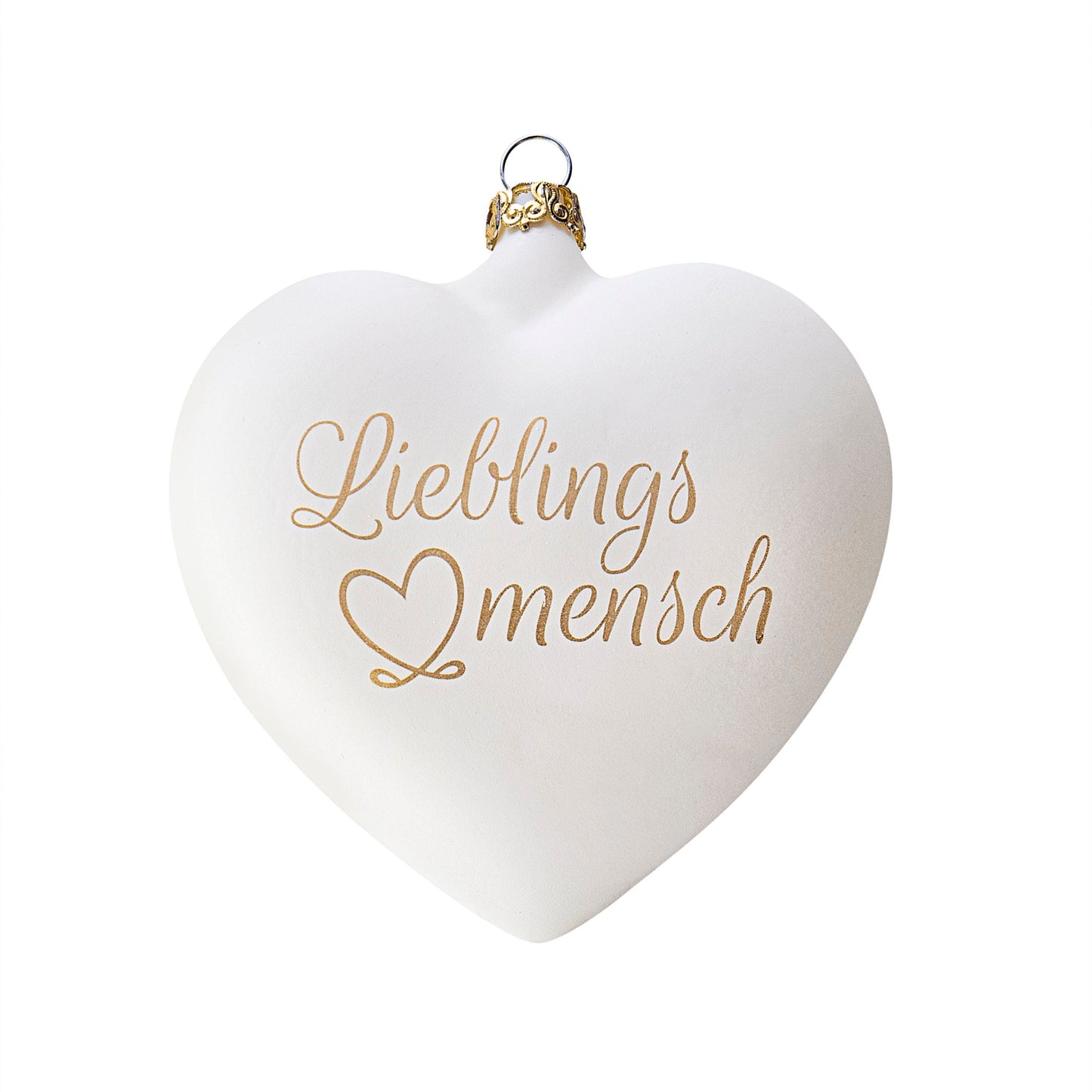 Dekohänger "Herz" (Botschaft: Lieblingsmensch)