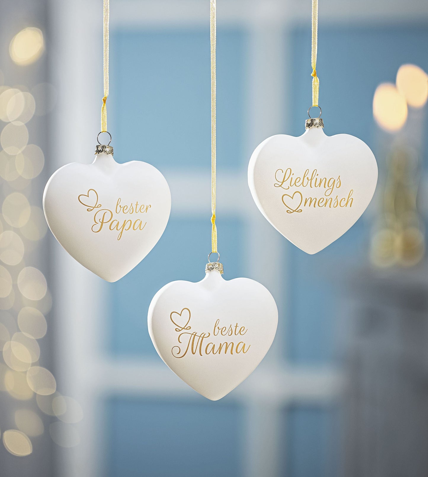 Dekohänger "Herz" (Botschaft: Lieblingsmensch)