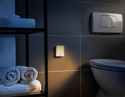 LED Nachtlicht mit Bewegungsmelder, 2er-Set