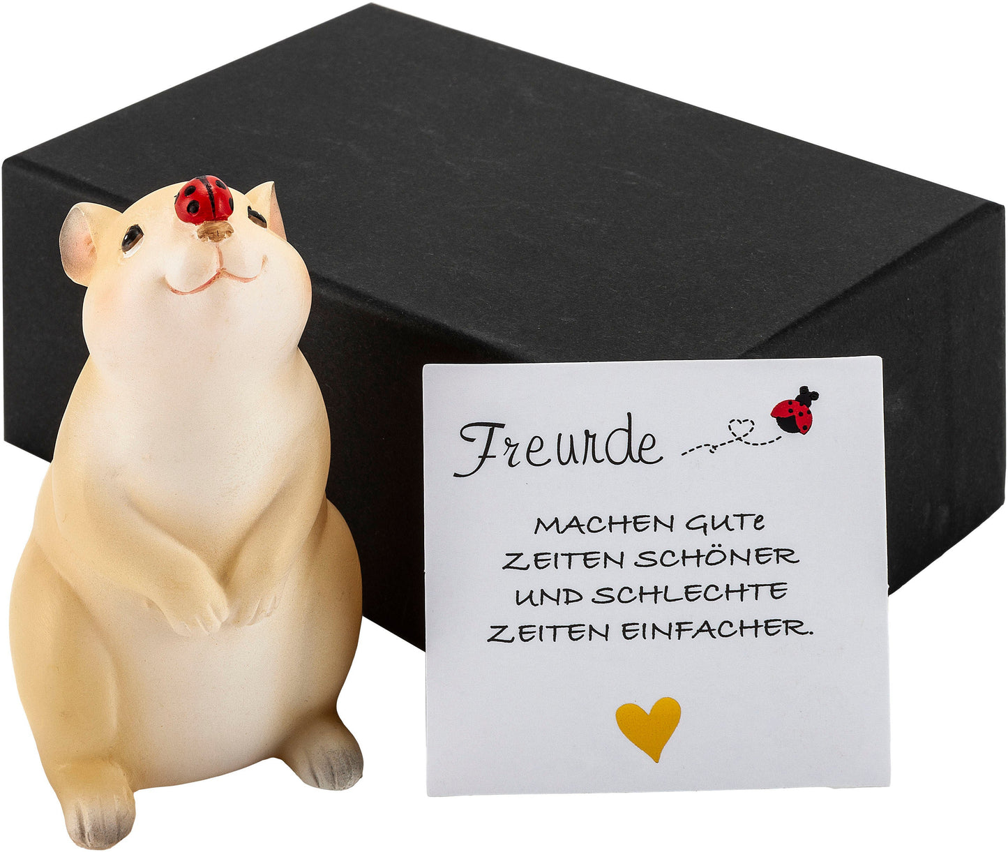 Geschenkset LED-Dekofigur "Krümel"