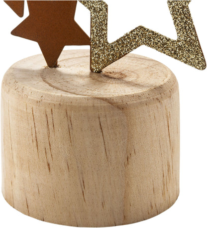 Deko-Objekt "Rusty Stars" 3er-Set