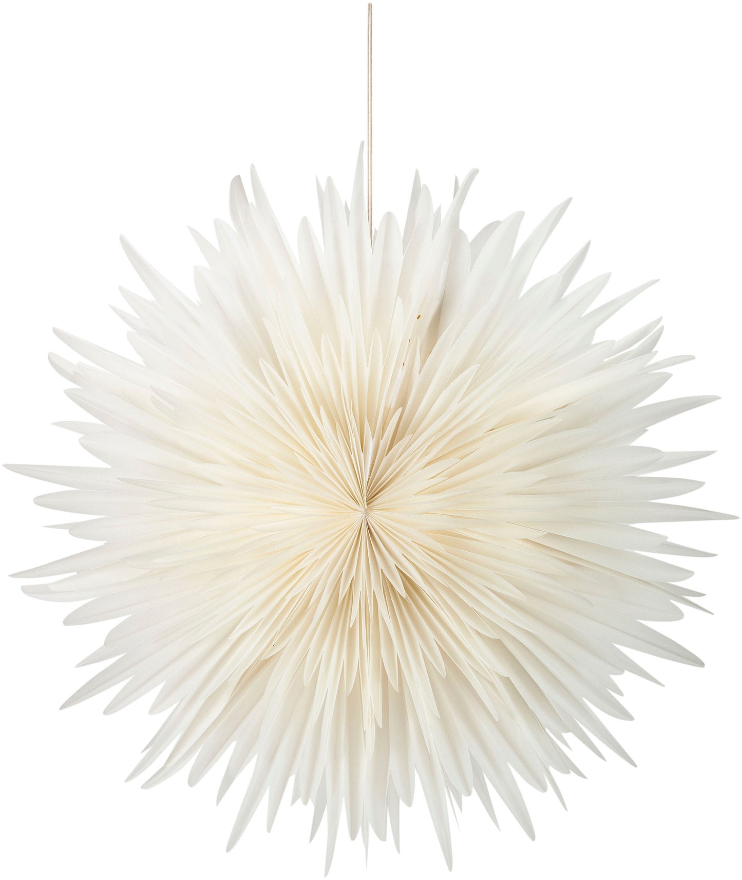 LED-Hängedeko "Dahlia" 60 cm (Farbe: weiss)