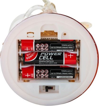 LED-Engel mit Teelichthalter, 2er Set