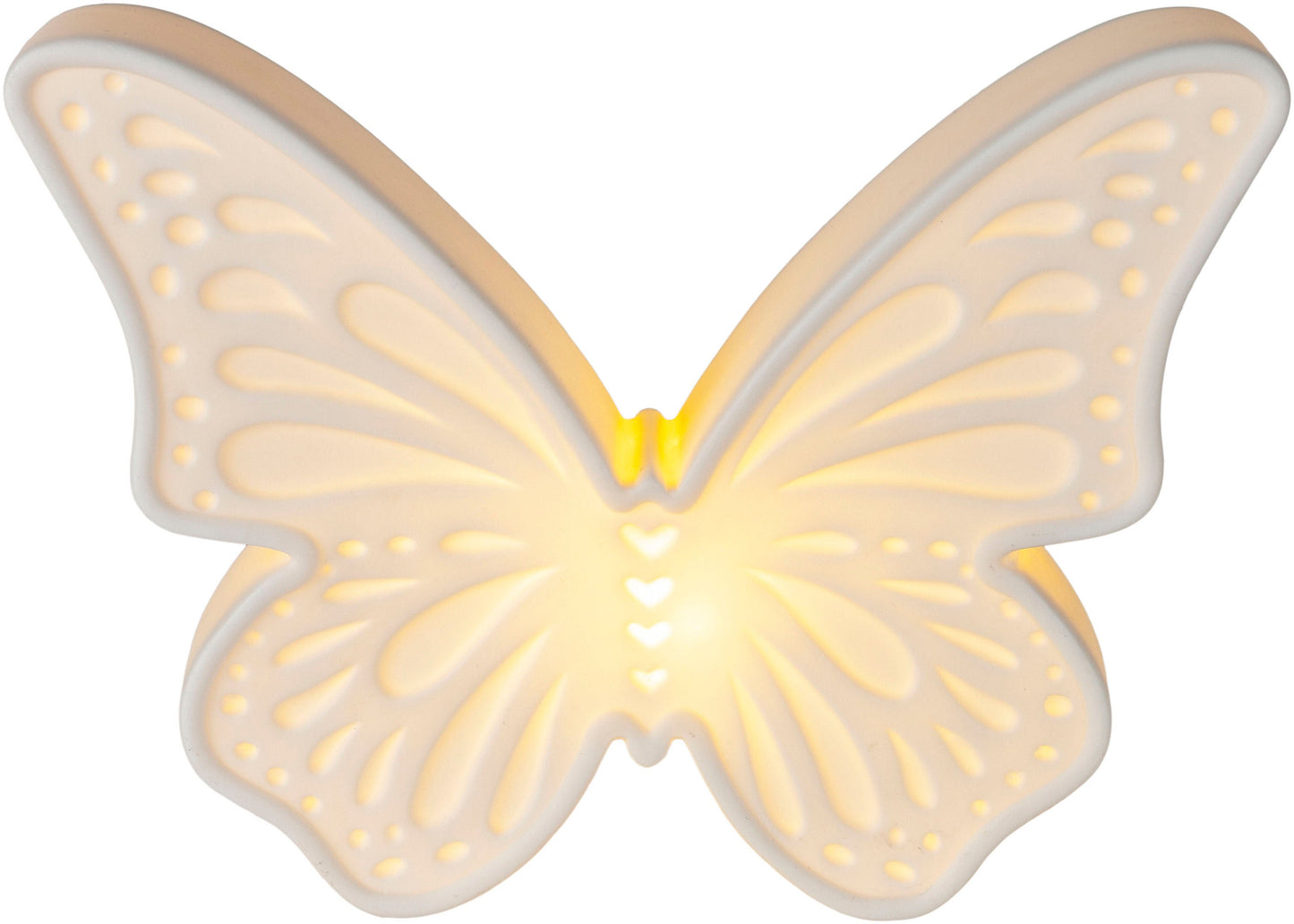 LED-Deko "White Butterfly"