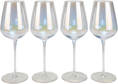 Weingläser 4er-Set, irisierend