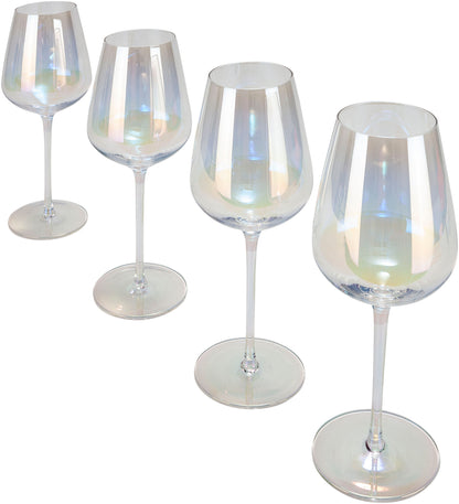 Weingläser 4er-Set, irisierend