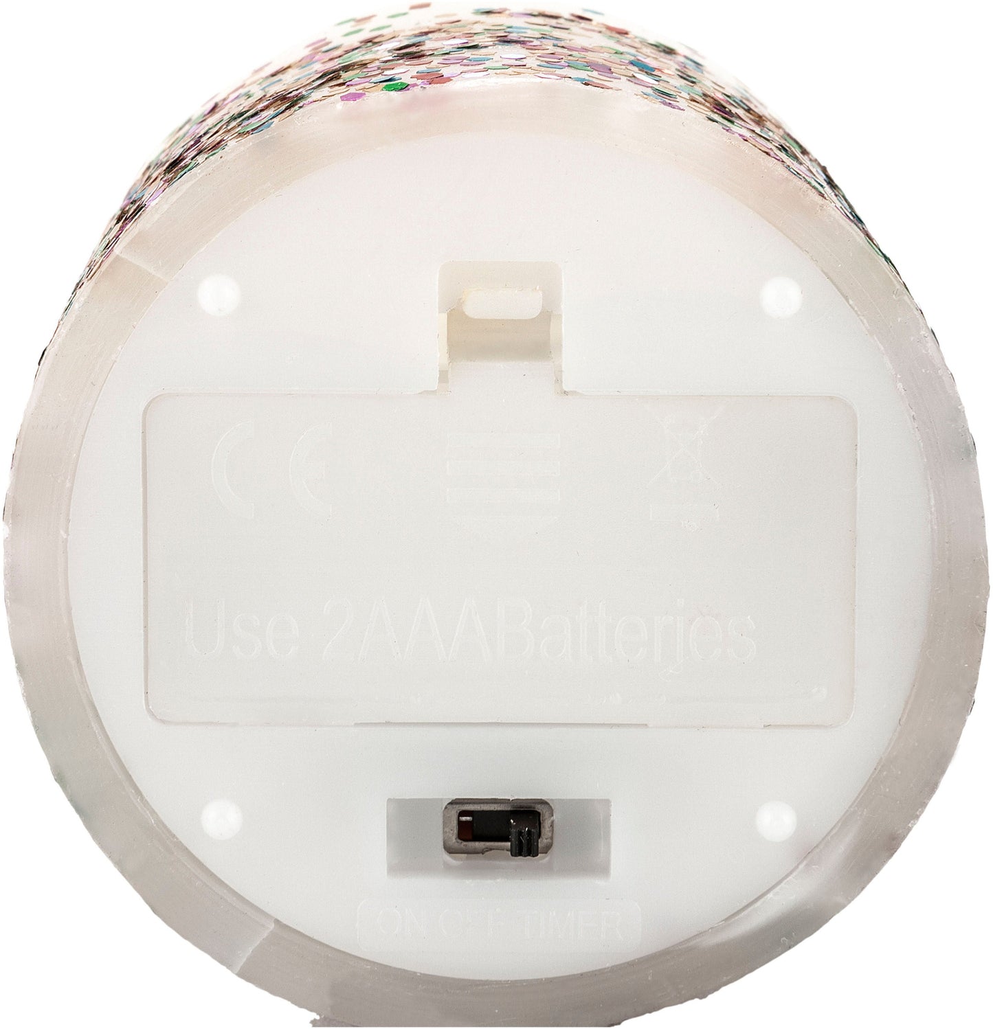 Geschenkset LED-Kerze "Konfetti"