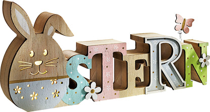 LED-Schriftzug "Osterhase"