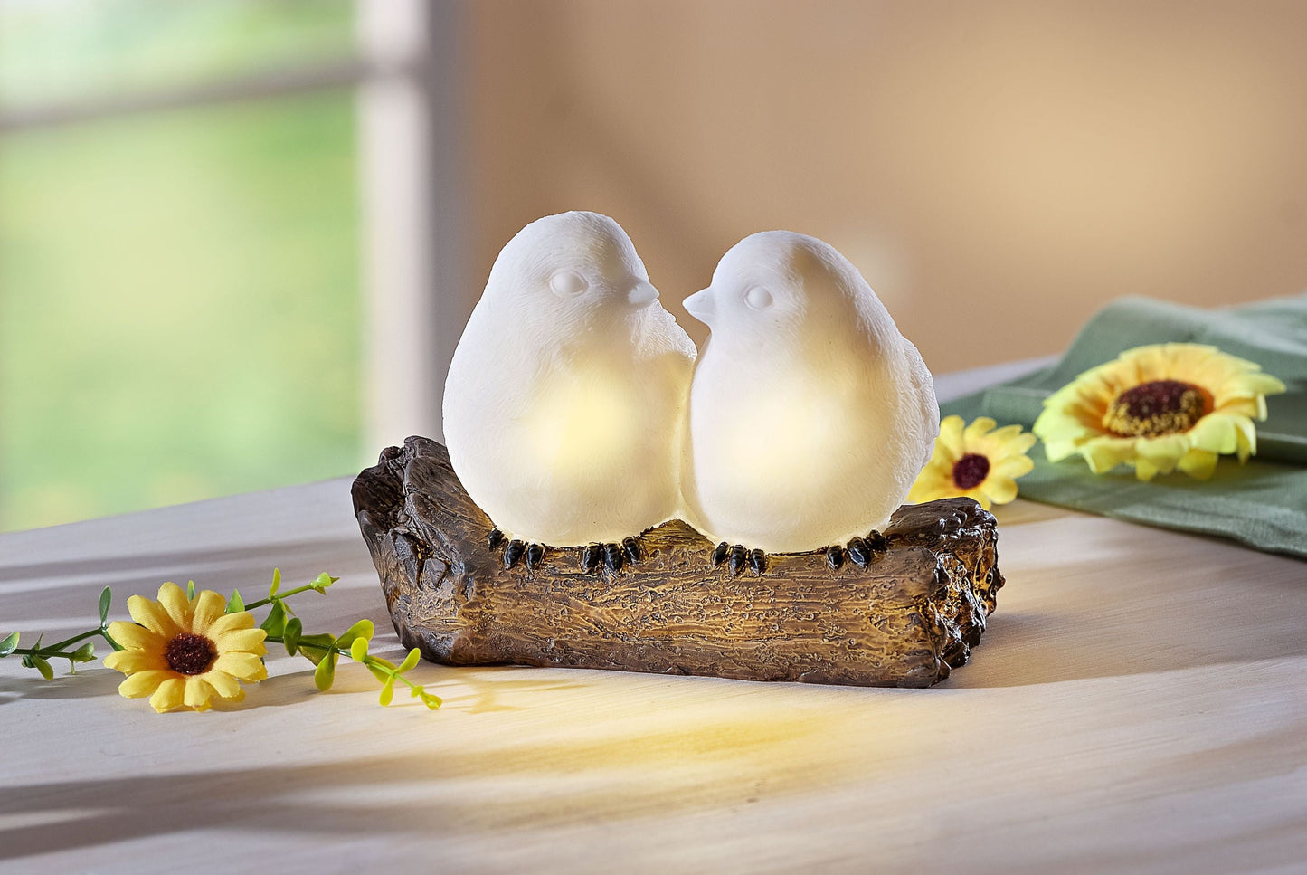 LED-Dekofigur "Vogelpärchen"