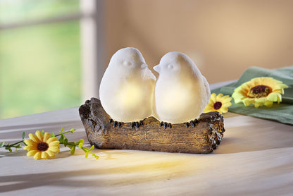 LED-Dekofigur "Vogelpärchen"