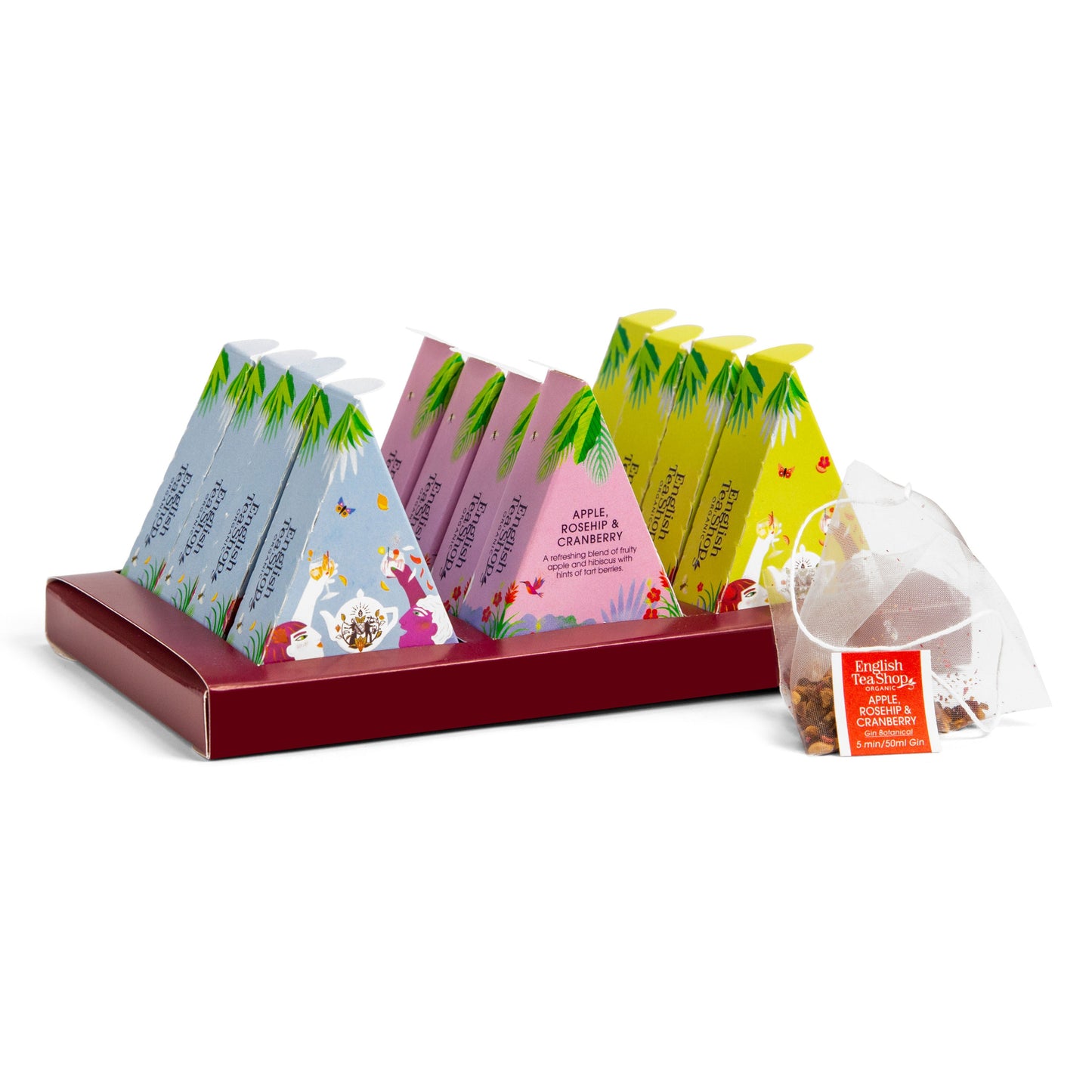 Das macht Gin! Gin Botanicals Geschenkset von The English Tea Shop Bio