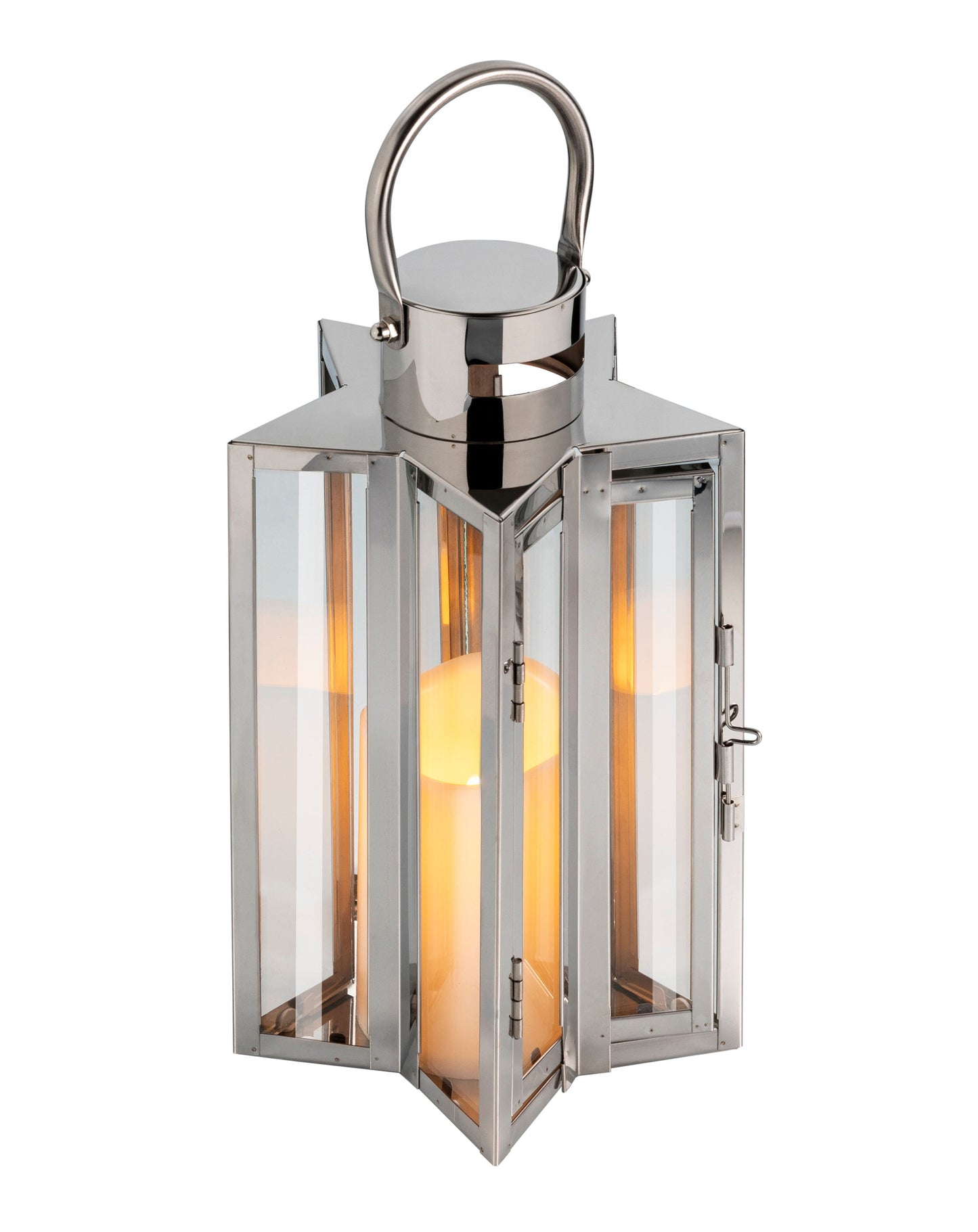 Laterne "Star" mit LED-Kerze