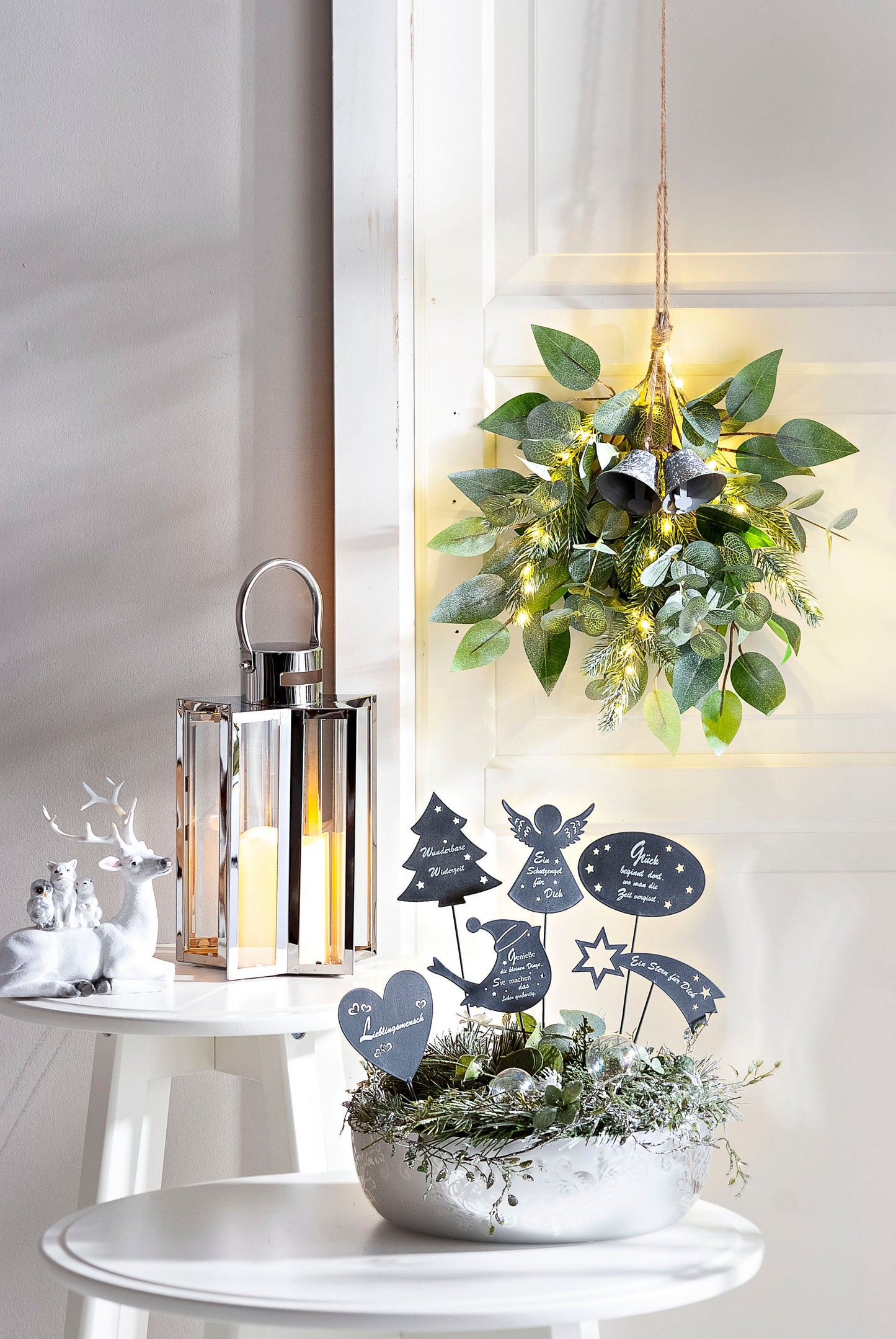 Laterne "Star" mit LED-Kerze