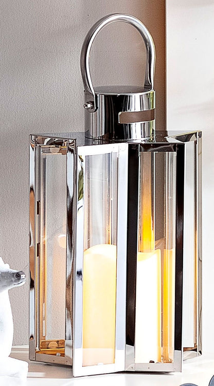 Laterne "Star" mit LED-Kerze