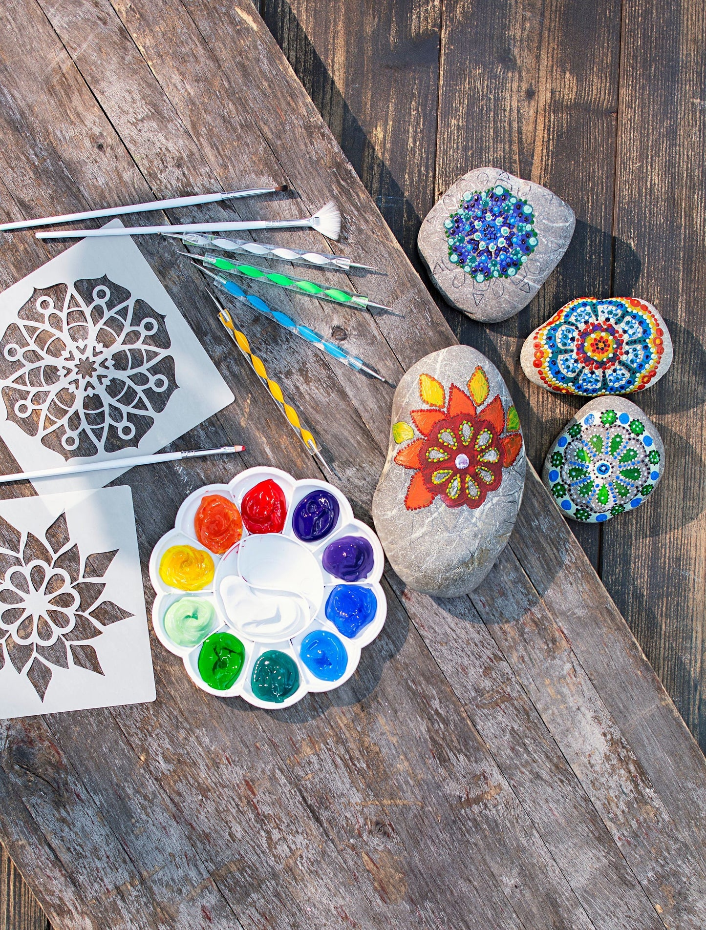 Bastelset "Mandala Dotting" 42-teilig