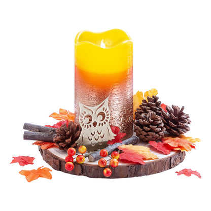 LED-Kerzenset "Herbstleuchten"