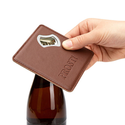 Geschenkset  "Bier" mit Untersetzer