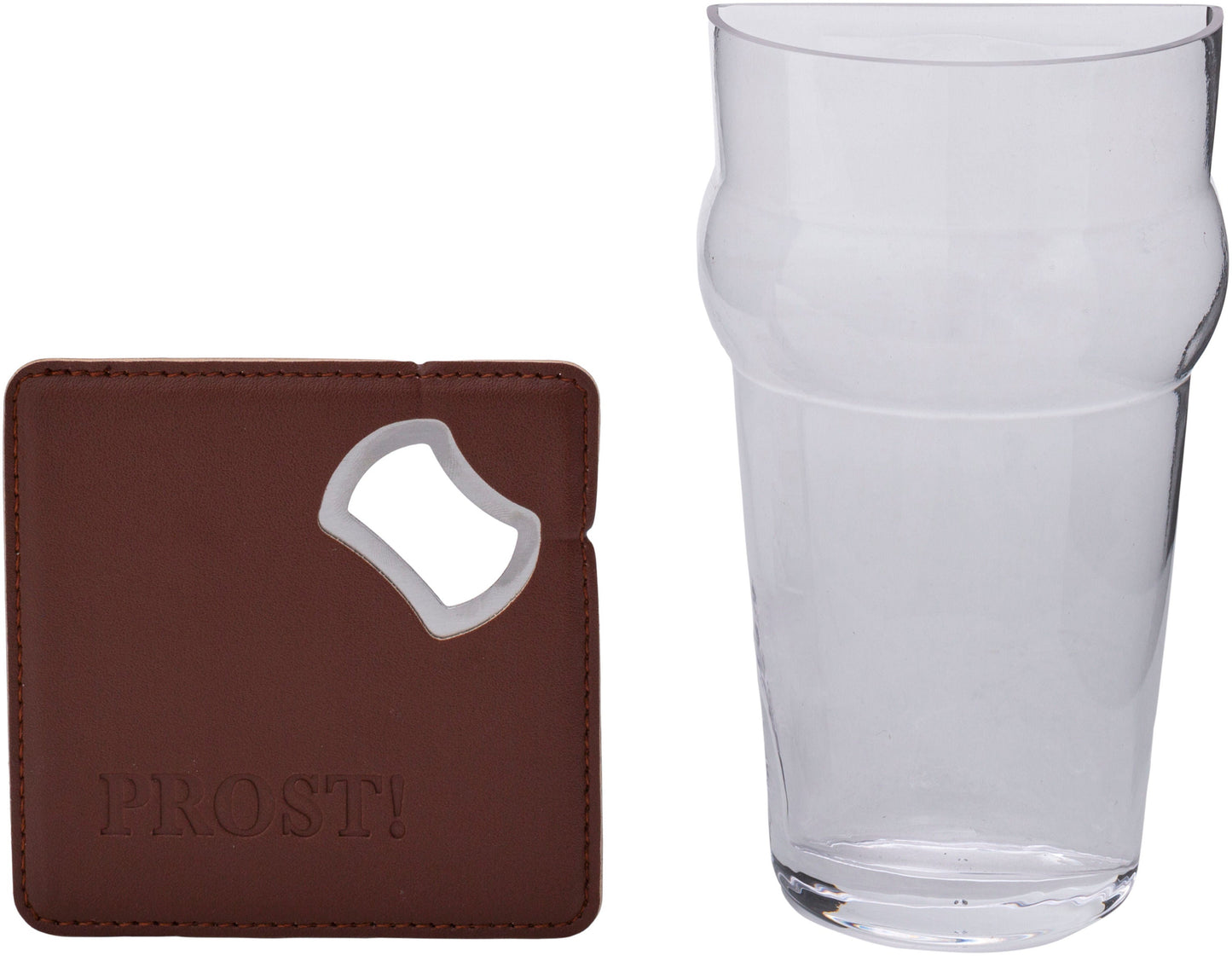 Geschenkset  "Bier" mit Untersetzer