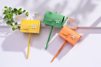 Geldgeschenk "Briefkasten" mit Karte, 3er-Set