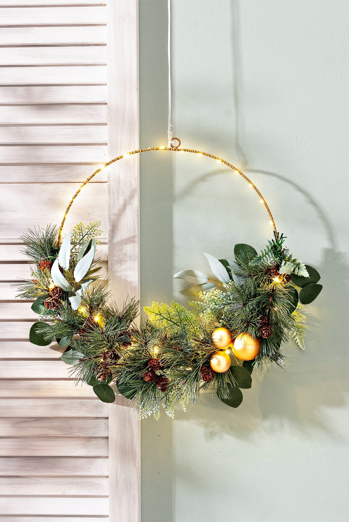 LED-Metallring "Viridis" 35 LEDs