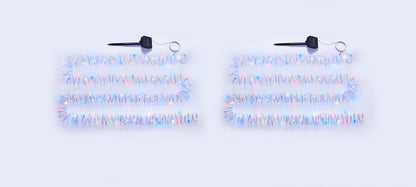 Sparset Solar-Lichterkette "Colori Garden" (Länge: 10m, 2er-Set)