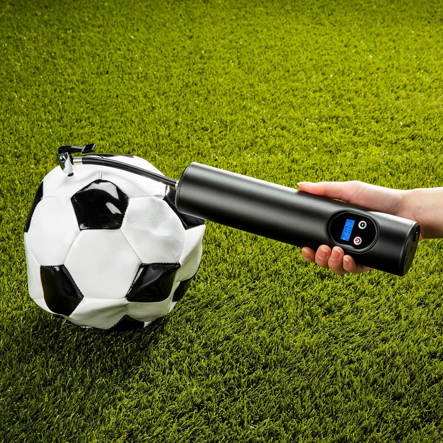 Portabler Akku-Kompressor