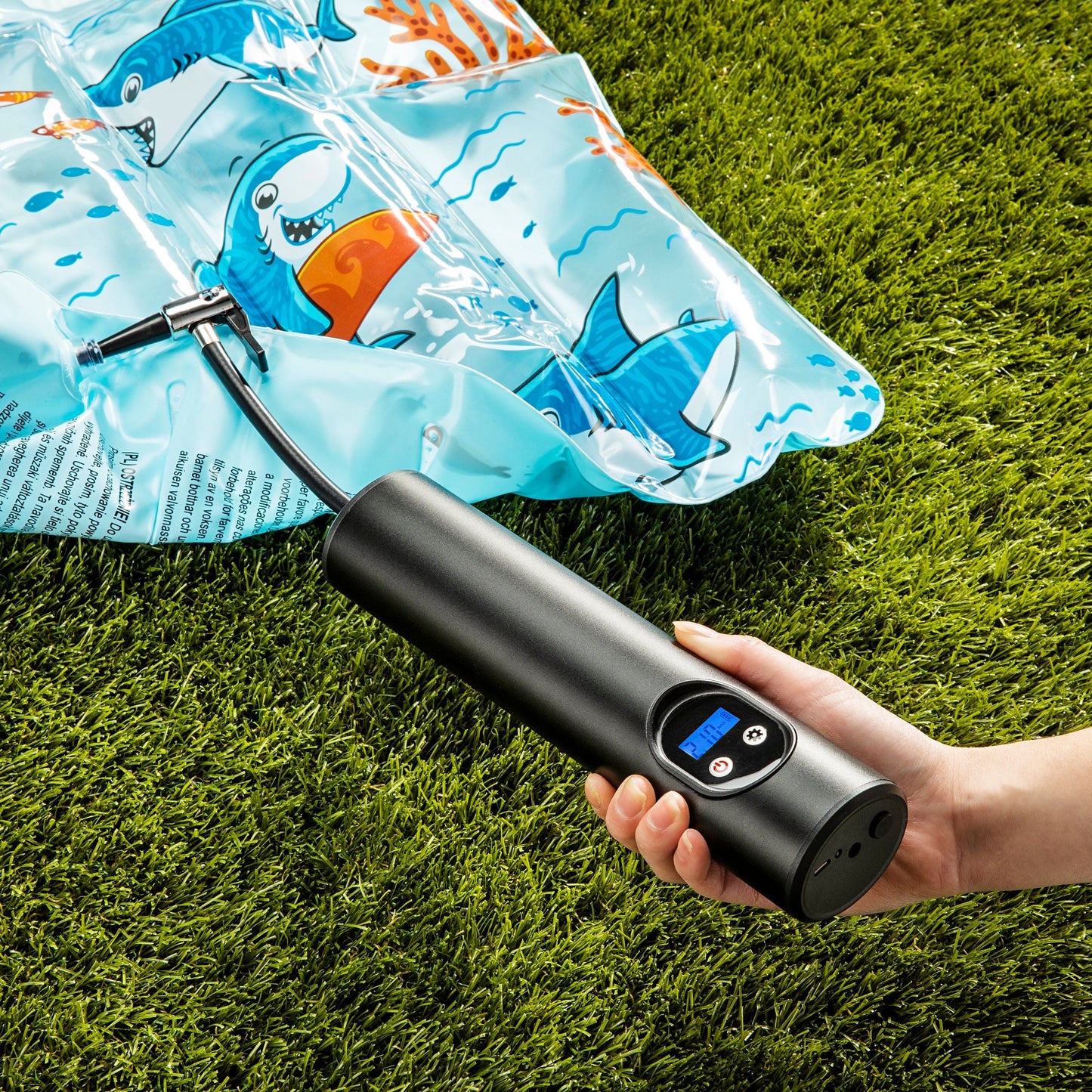 Portabler Akku-Kompressor