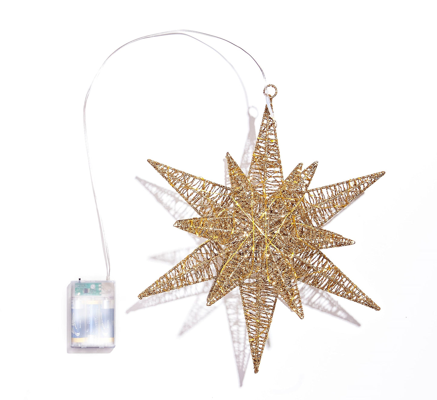 LED-Leuchtstern "Oro", Metall