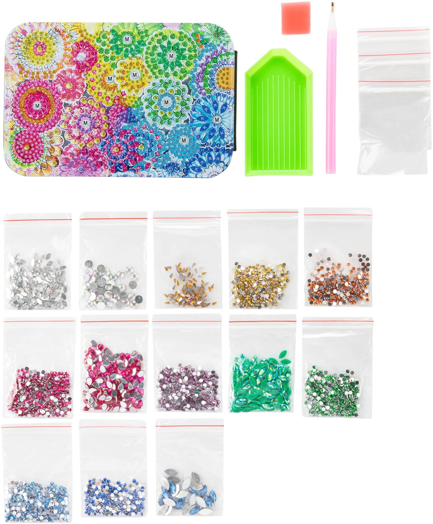 Diamond Painting Spiegel 15,5 x 11 cm